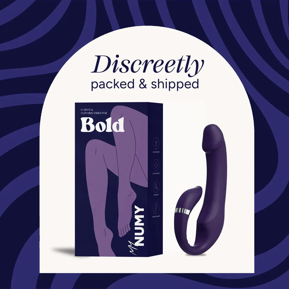 Bold and its box, discreetly packed and shipped