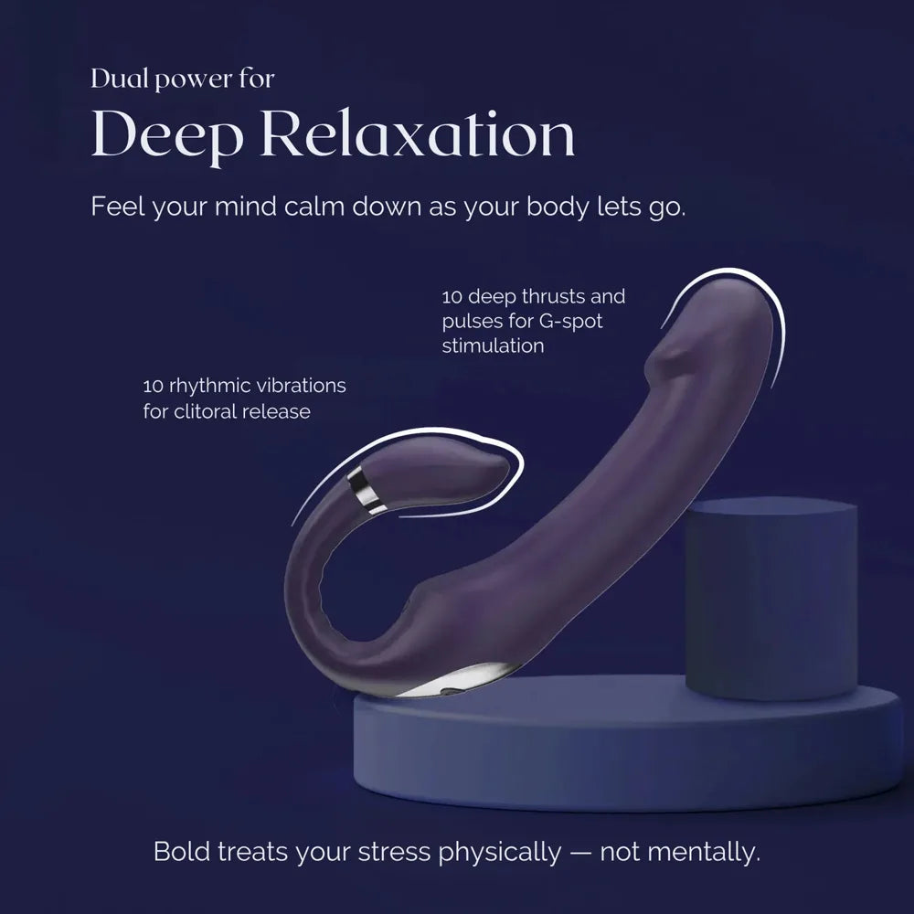 Bold, showing the clitoral arm and the G-spot arm